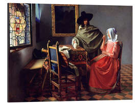 Gallery print Lord and lady at the wine