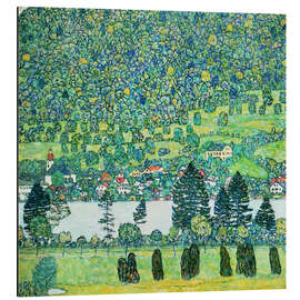 Magnettafel Waldabhang in Unterach