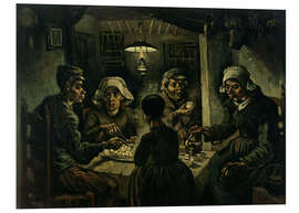 Foam board print The Potato Eaters, 1885