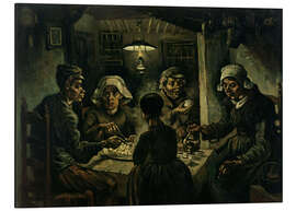 Magnettafel Die Kartoffelesser, 1885