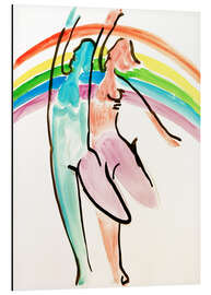 Magnettafel Zwei Tänzerinnen