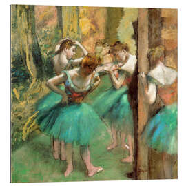 Gallery print Dancers in Pink and Green