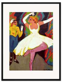 Gerahmter Kunstdruck Russische Tänzerin