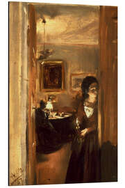 Magnettafel Wohnzimmer mit Menzels Schwester