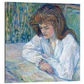 Magnettafel Die Leserin