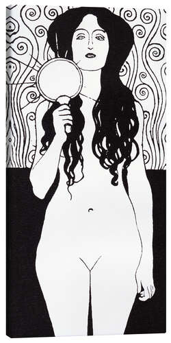 Lienzo Nuda Veritas (dibujo)