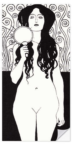 Wall sticker Nuda Veritas (drawing)