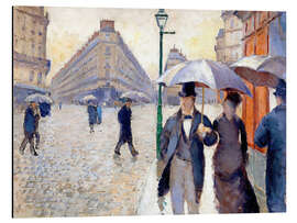 Magnettafel Regentag in Paris