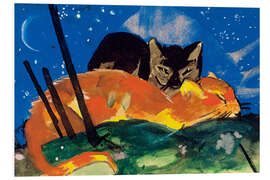 Quadro em PVC Dois gatos, 1913