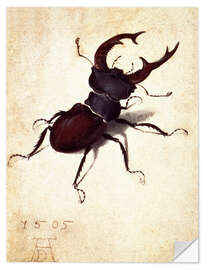 Muursticker Stag beetle