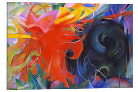 Magnettafel Kämpfende Formen