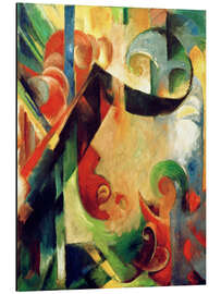 Magnettafel Zerbrochene Formen