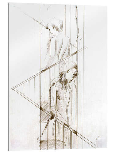 Gallery print Staircase scene