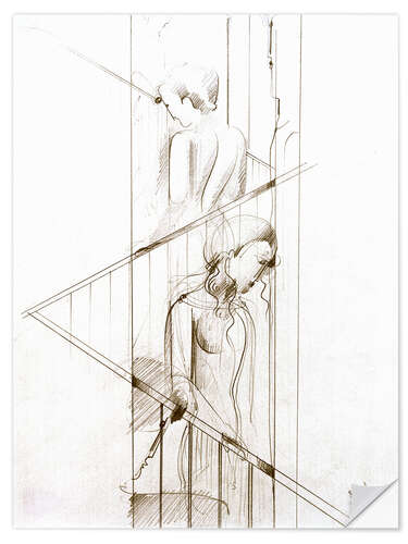 Sisustustarra Staircase scene