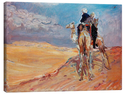 Canvastavla Sandstorm in the Libyan desert