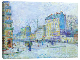 Stampa su tela  Boulevard de Clichy - Vincent van Gogh