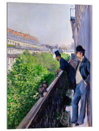 Galleriprint Balcony, Boulevard Haussmann 1880