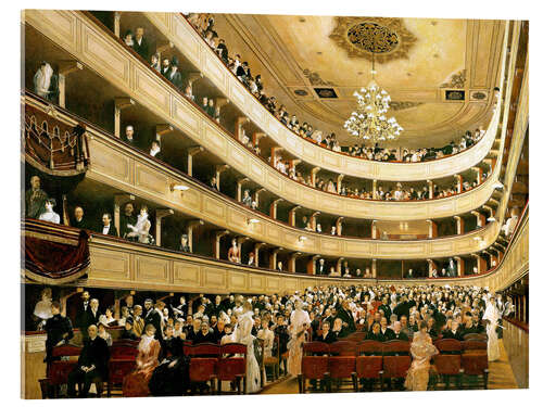 Obraz na szkle akrylowym Auditorium of the Old Burgtheater in Vienna