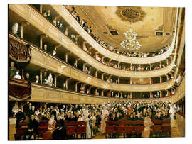 Alubild Zuschauerraum des alten Burgtheaters in Wien - Gustav Klimt