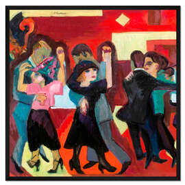 Gerahmter Kunstdruck Tangothee