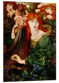 Magnettafel Das Girlandenmädchen