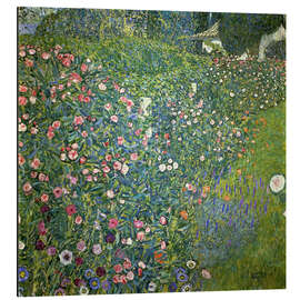 Magnettafel Italienische Gartenlandschaft