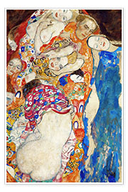 Poster  Die Braut - Gustav Klimt