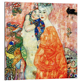 Magnettafel Freundinnen