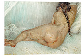 Quadro em PVC Reclining Nude, Back View