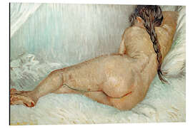 Magnettafel Weiblicher Rückenakt