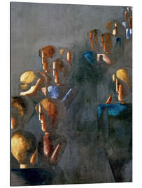 Magnettafel Blaues Bild