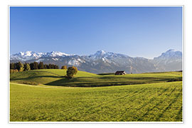 Tableau Les Alpes en automne - Markus Lange