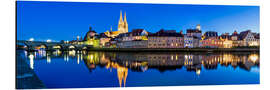 Alubild Regensburg Panorama