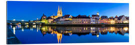 Quadro em plexi-alumínio Regensburg Panorama