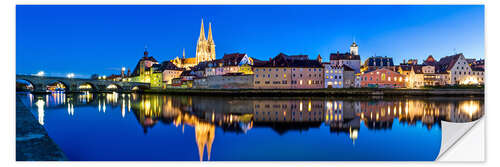 Wandsticker Regensburg Panorama