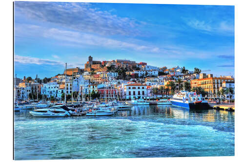 Galleriataulu View of the old port of Ibiza