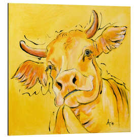 Quadro em alumínio The yellow cow Lotte