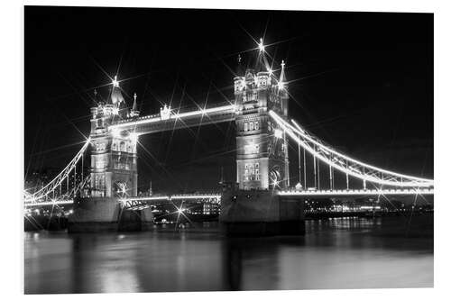 Cuadro de PVC Tower Bridge by Night sw