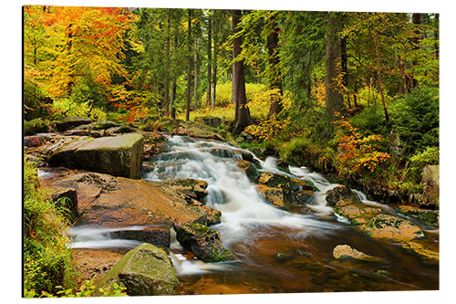 Aluminium print Bode cases in the Harz