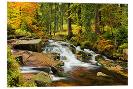 Hartschaumbild Bodefälle im Harz