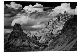 Print på aluminium Rifugio Locatelli