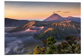 Quadro em PVC Mount Bromo Sunrise