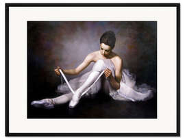 Gerahmter Kunstdruck Ballerina III