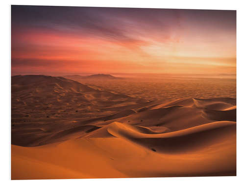 PVC print Desert Sunset