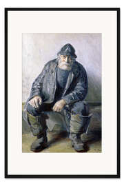 Gerahmter Kunstdruck Skagen Fisherman