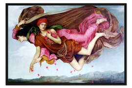 Gerahmter Kunstdruck Nacht und Schlaf