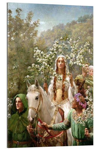 Galleriprint Queen Guinevere's Maying