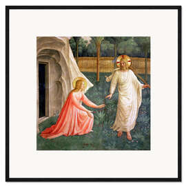 Impressão artística com moldura Noli Me Tangere, 1442