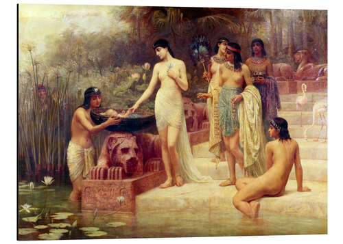 Aluminium print Pharaoh's Daughter - The Finding of Moses