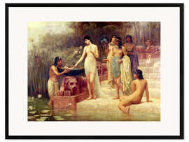 Ingelijste kunstdruk Pharaoh's Daughter - The Finding of Moses